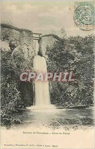 Cartes postales Environs de Tournehem Chute de Poirier