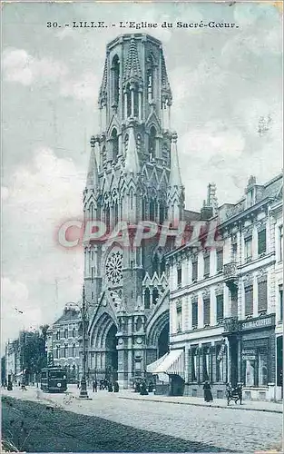 Ansichtskarte AK Lille L Eglise du Sacre Coeur