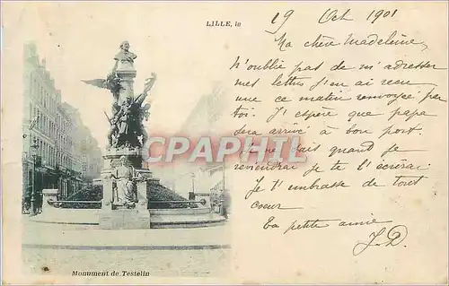 Cartes postales Lille Monument de Testelin