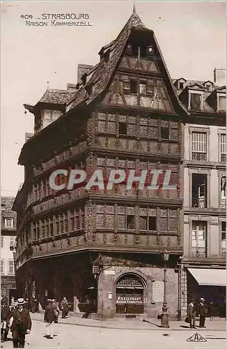 Cartes postales moderne Strasbourg Maison Kammerzell