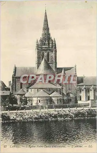 Ansichtskarte AK Laval L Eglise Notre Dame d Aventeres