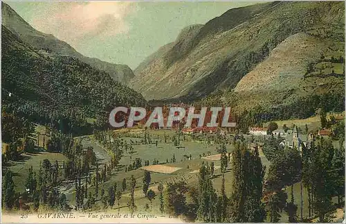 Cartes postales Gavarnie Vue Generale et le Cirque