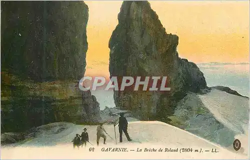 Cartes postales Gavarnie La Breche de Roland (2804 m)