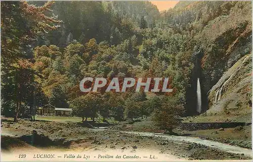 Cartes postales Luchon Vallee du Lys Pavillon des Cascades