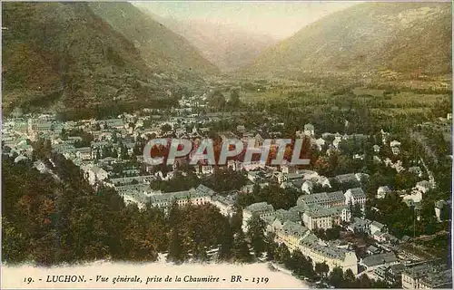 Cartes postales Luchon Vue Generale prise de la Chaumiere
