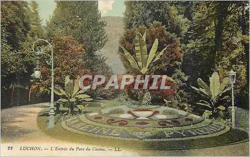 Cartes postales Luchon L'Entree du Parc du Casino