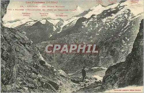 Cartes postales Luchon Les Pyrenees Les Monts Maudits