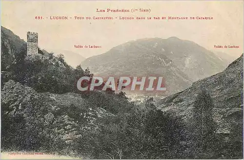 Cartes postales Luchon Les Pyrenees Tour du Castelvieil