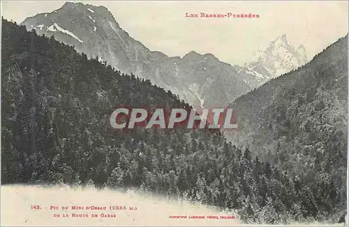 Ansichtskarte AK Pic du Midi d'Ossau (2885 m) Les Basses Pyrenees