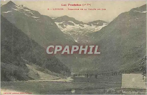 Ansichtskarte AK Luchon Les Pyrenees Ensemble de la Vallee du Lys