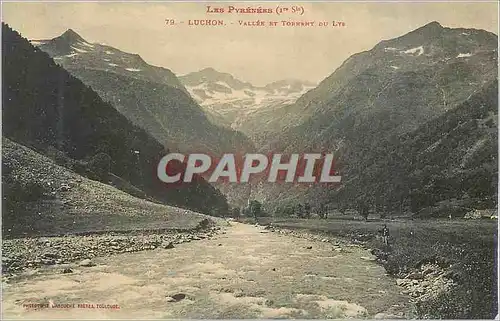 Cartes postales Luchon Les Pyrenees Vallee et Torrent du Lys