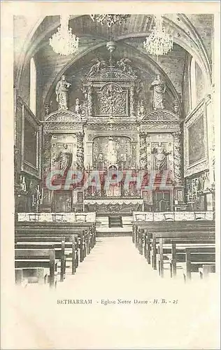 Cartes postales Betharram Eglise Notre Dame