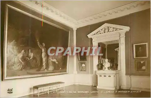 Cartes postales Chateau de Maison Laffitte Salle a Manger d'Hiver