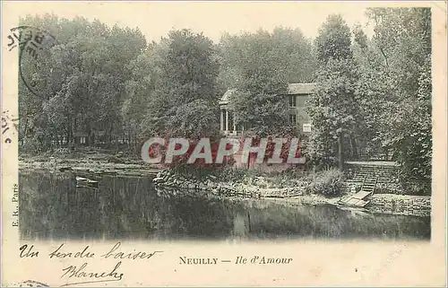 Cartes postales Neuilly Ile d'Amour