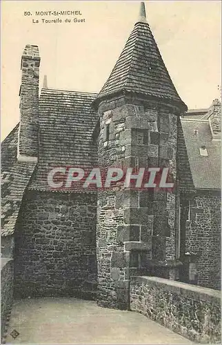 Cartes postales Mont Saint Michel La Tourelle du Guet