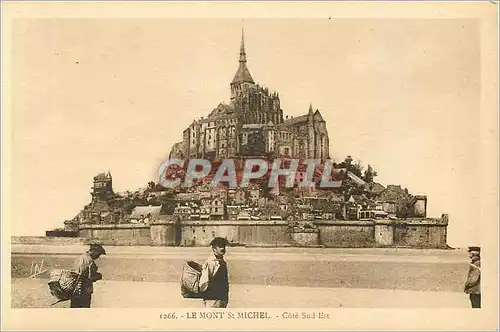 Cartes postales Le Mont Saint Michel Cote sud Est