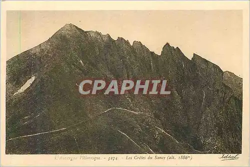 Cartes postales Les Cretes du Sancy (alt 1886 m) L'Auvergne Pittoresque