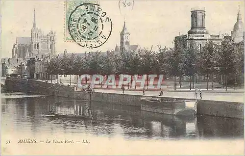 Cartes postales Amiens Le Vieux Port