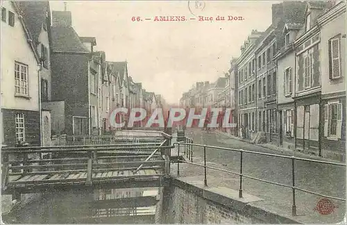 Cartes postales Amiens Rue du Don