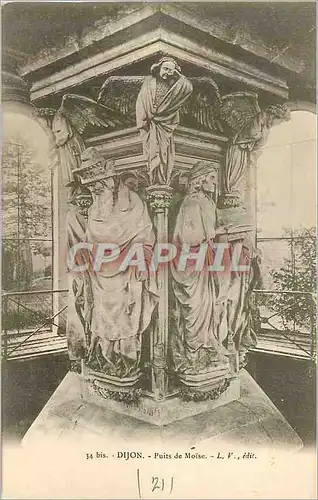 Cartes postales Dijon Puits de Moise