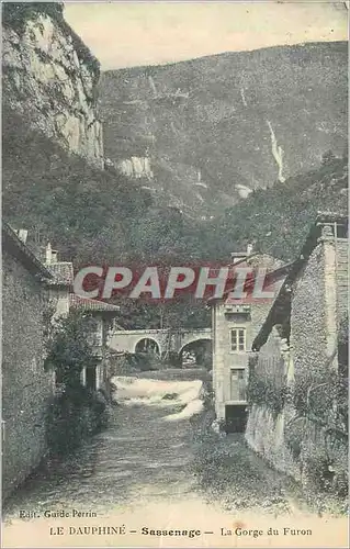 Cartes postales Le Dauphine Sassenage La Gorge du Furon
