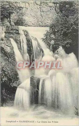 Cartes postales Dauphine Sassenage La Chute des Prises