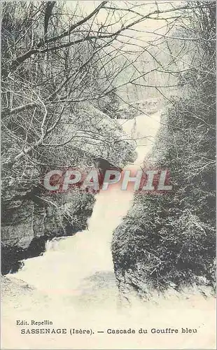 Cartes postales Sassenage (isere) Cascade du Gouffre Bleu