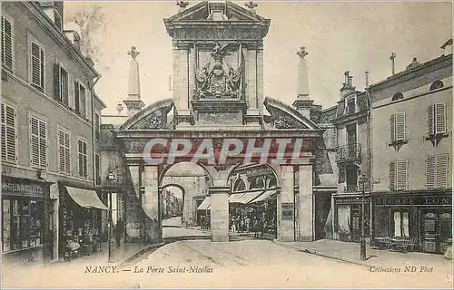 Cartes postales Nancy La Porte Saint Nicolas