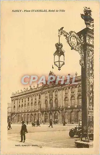 Cartes postales Nancy Place Stanislas Hotel de Ville