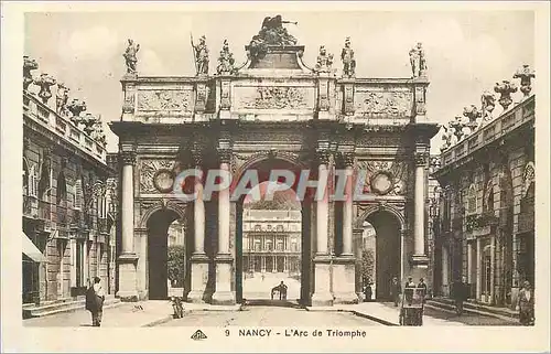 Cartes postales Nancy L'Arc de Triomphe