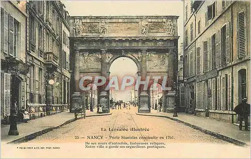 Cartes postales Nancy Porte Stanislas Construite en 1761