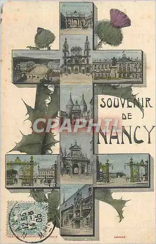 Cartes postales Souvenir de Nancy