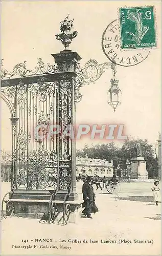 Ansichtskarte AK Nancy Les Grilles de Jean Lamour (Place Stanislas)