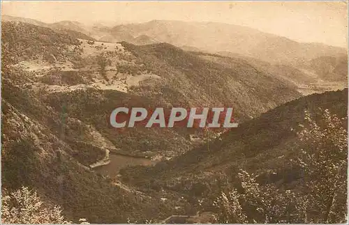 Cartes postales Ballon d'Alsace (alt 1256 m) La Vallee de Sewen et Reservoir de l'Alfeld