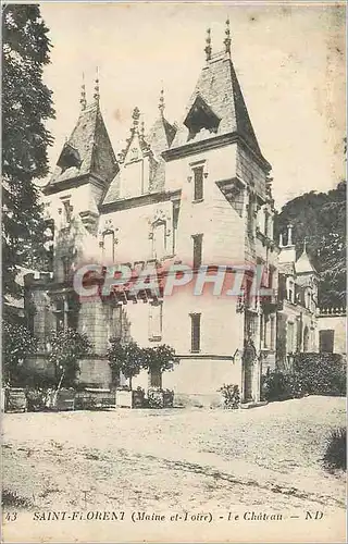 Cartes postales Saint Florent (Maine et Loire) Le Chateau