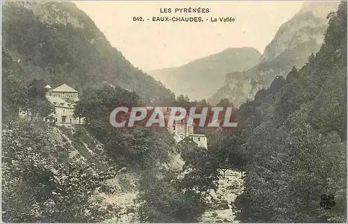 Cartes postales Les Pyrenees Eaux Chaudes La Vallee