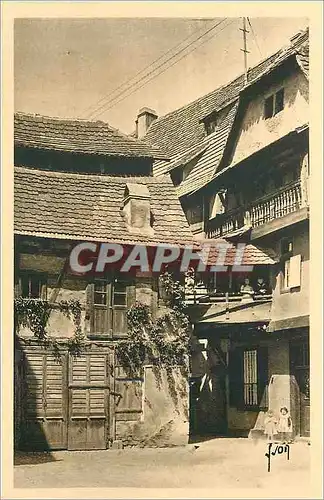 Ansichtskarte AK Obernai (Bas Rhin) Vieilles Maisons la Douce France