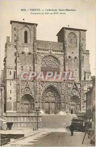 Ansichtskarte AK Vienne Cathedrale Saint Maurice Construite du XIIe au XVIe Siecle