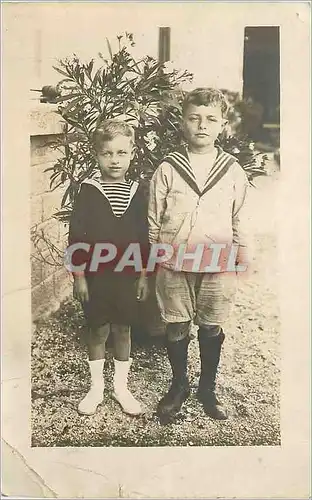 CARTE PHOTO Enfants