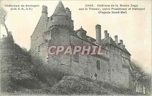 Cartes postales Chateau de Bretagne Chateau de la Roche Jagu sur le Trieux Entre Pontrieux et Paimpol