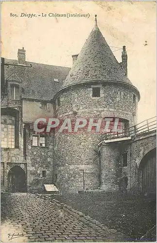 Cartes postales Dieppe Le Chateau (Interieur)