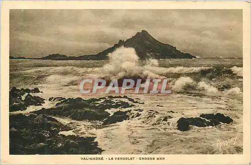 Cartes postales Val Andre Le Verdelet Grosse Mer