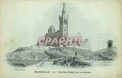 Cartes postales Marseille Notre Dame de la Garde