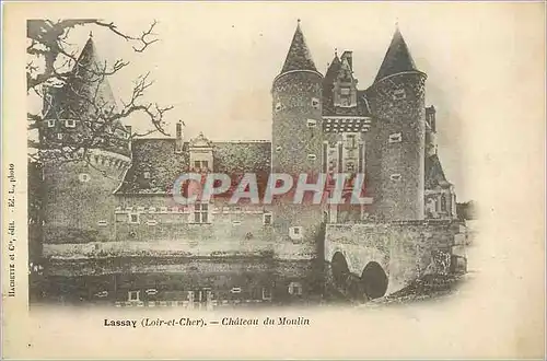 Cartes postales Lassay (Loir et Cher) Chateau du Moulin