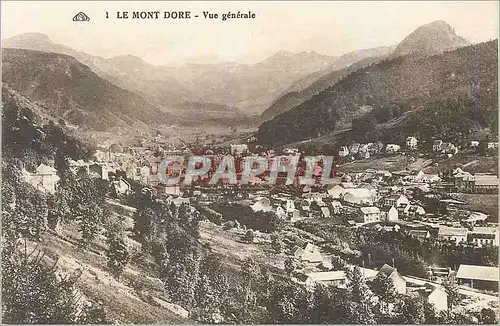 Cartes postales Le Mont Dore Vue Generale