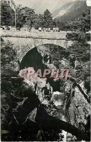 Moderne Karte Cauterets le Pont d'Espagne et le Gouffre