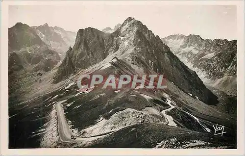 Moderne Karte Col du Tourmalet (alt 2113 m) Les Pyrenees