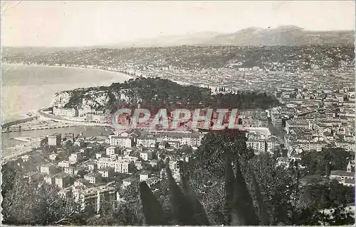 Cartes postales moderne Nice Panorama Port et Ville