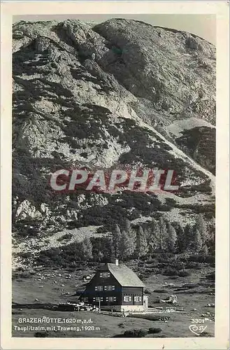 Cartes postales moderne Grazerhutte 1620 m Tauplitzalm mit Traweng 1928 m