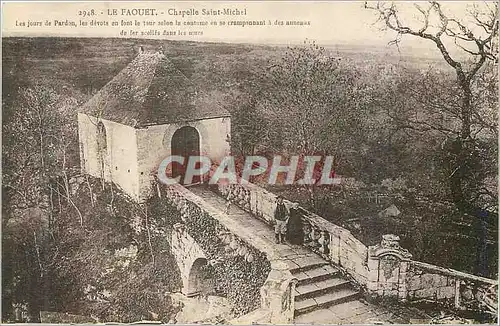 Cartes postales le Faouet Chapelle Saint Michel les Jours de Pardon